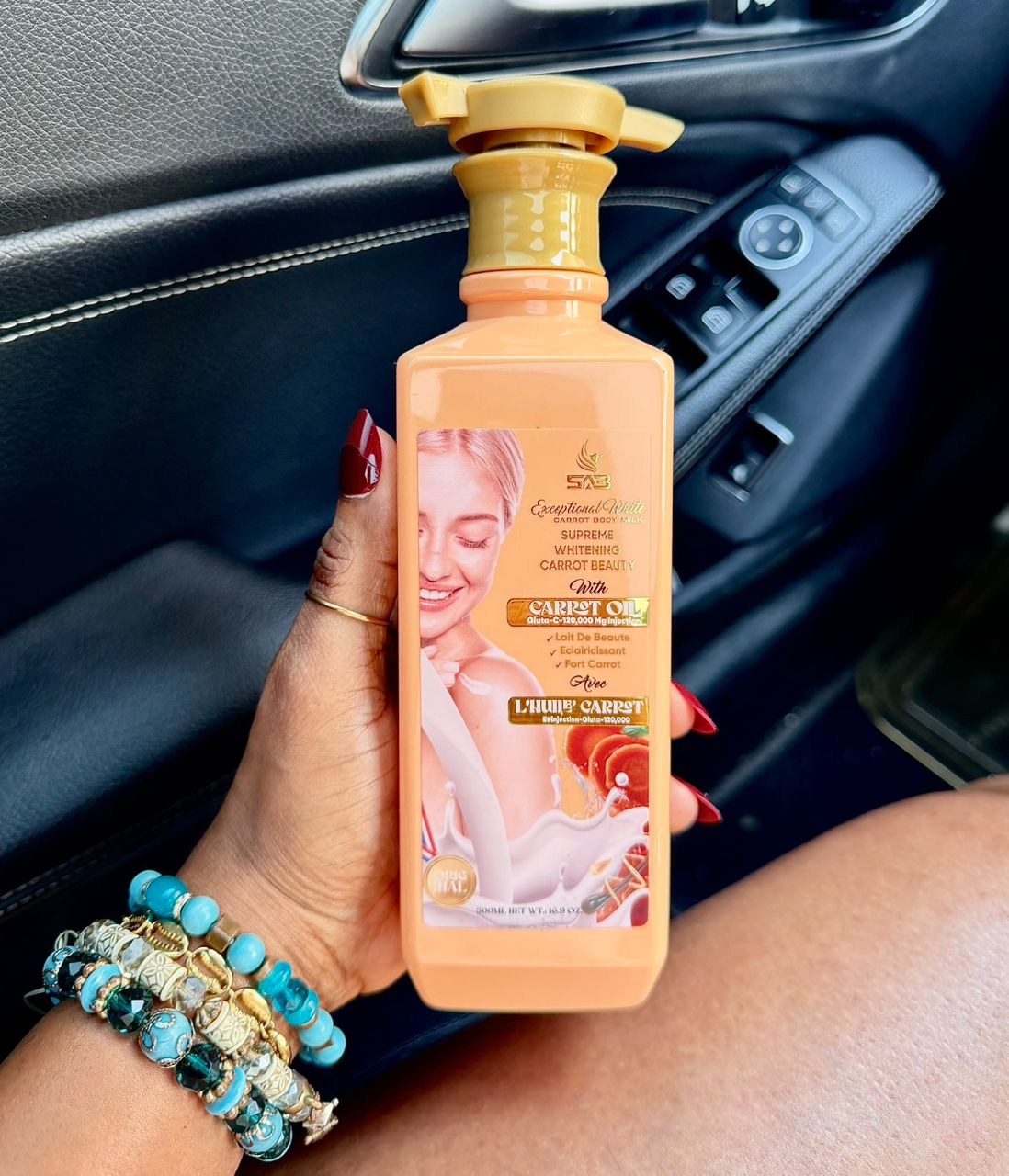 SAB Supreme Whitening Carrot Beauty Oil